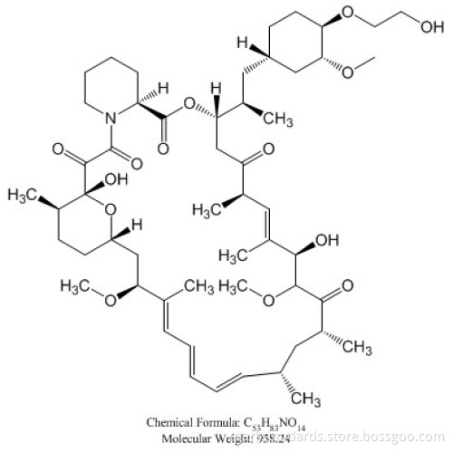 Everolimus impurity and intermediate; Reliable and High quality; CAS No.: 159351-69-6